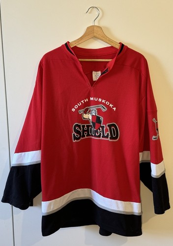 Maillot hockey rouge blanc - hockey,