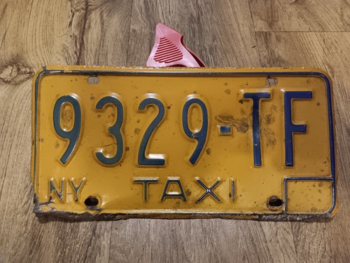 New york license plate - new,