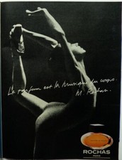 PARFUM "MYSTERE" de ROCHAS : Coupure de presse PUBLICITE  1 page 1981_CLIPPING