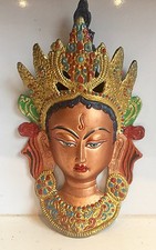 Tibétain Bouddha Visage 10''