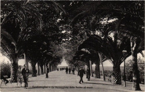 Cpa ventimiglia la - ventimiglia,