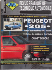 revue technique automobile Peugeot 205 essence  berline 3 / 5 portes