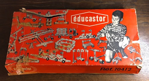 Boite jouet ancien educastor - ancien,