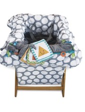 Boppy Shopping Cart and Highchair Cover with Carry Pouch -Opened Box