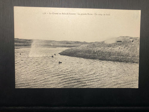 Cpa chasse en baie - chasse, de