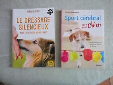 ENSEMBLE DE 2 LIVRES SUR LES CHIENS. EDUCATION CANINE. TRES INSTRUCTIF. A VOIR.