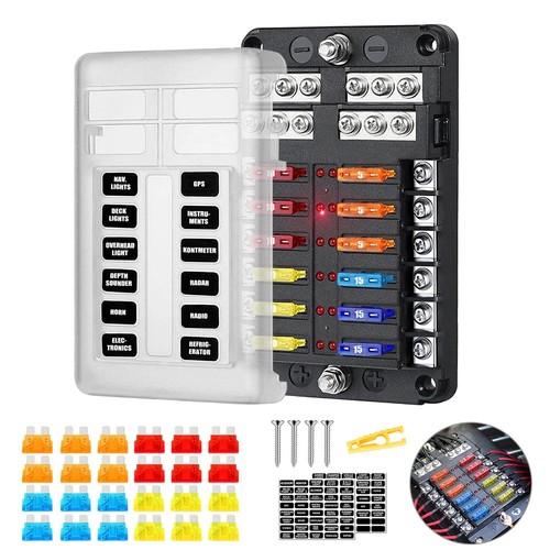 Porte fusibles compartiments - 6,