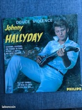 Disque vinyle 33t de johnny hallyday douce violence club dial