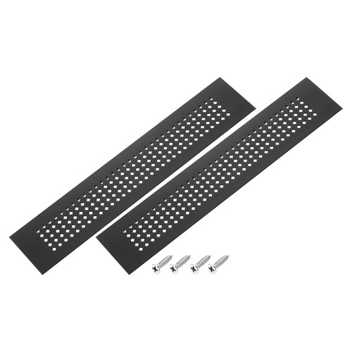 10x2 grille aération - grille, 2pc