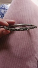 Ancien bracelet gourmette - bracelet, en