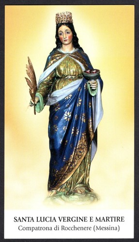 Image pieuse santa lucia - pieuse,
