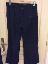 IKKS ?  pantalon Femme T 38 Noir Style Large Tbe ❤️