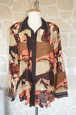 chemisier neuf ton marron