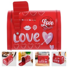  Boîte aux lettres en fer blanc, boîte aux lettres en forme de bonbons,