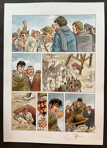 Planche originale germinal - originale, par