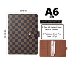 Luxury checkered agenda - checkered,