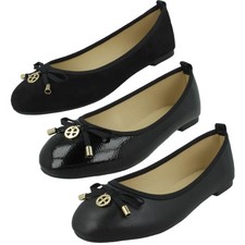 Ballerines À Bout Rond Slip