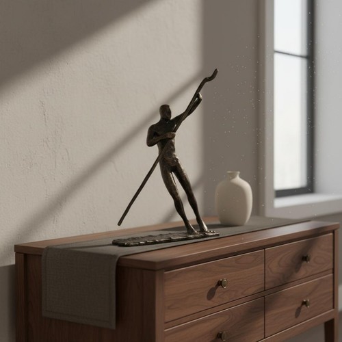 Sculpture rameur abstraite - sculpture,