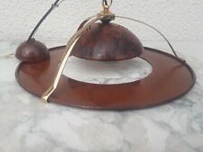 Lustre  Suspension  Métal design Italie Années 90