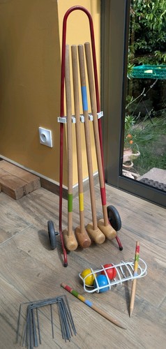 Ancien jeu croquet salon - de,