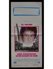 Affiche QUEL POMERIGGIO DI UN GIORNO DA CANI Al Pacino Cazal Sidney Lumet B381