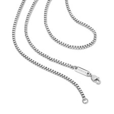 Chaîne en Argent or Blanc