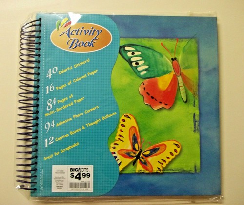 Scrapbook activity book - ,