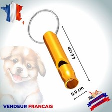 Sifflet de Sécurité en Aluminium - Compact, Puissant, et Durable avec Porte-clés