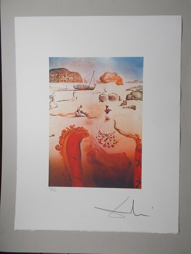 Lithographie salvador dali - ,