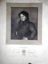 Gravure ancienne Rubini