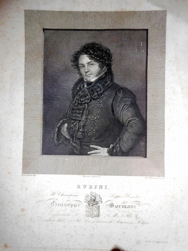 Gravure ancienne rubini - gravure,