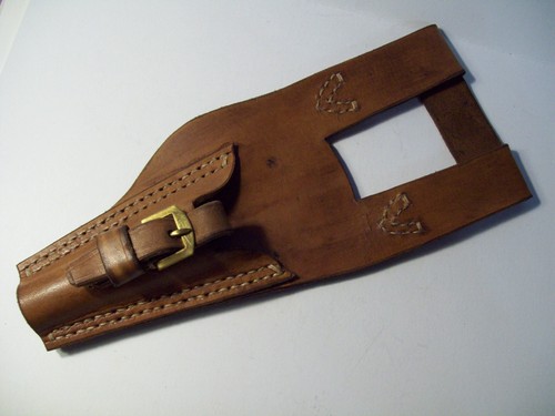 Militaria ww1 gousset cuir - gousset,