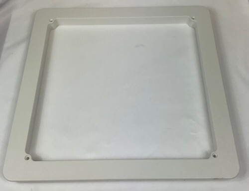 Vent fan garnish white - 7/8",