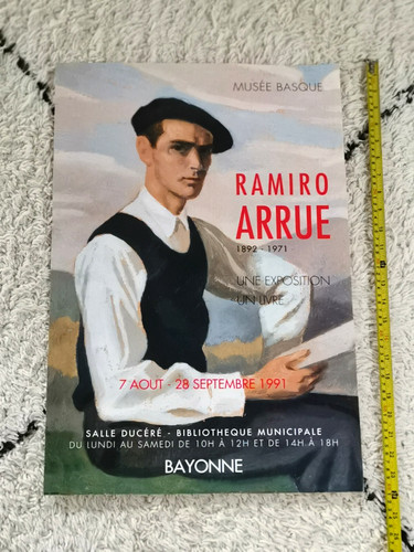 Ramiro arrue affiche 1991 pays - affiche,