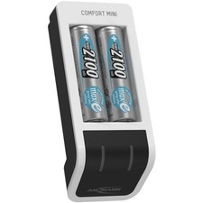 Ansmann Comfort Mini Chargeur de piles rondes NiMH LR03 (AAA), LR6 (AA)