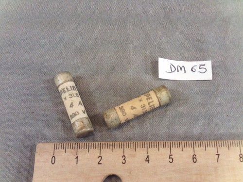 Lot fusible cartouche - de,