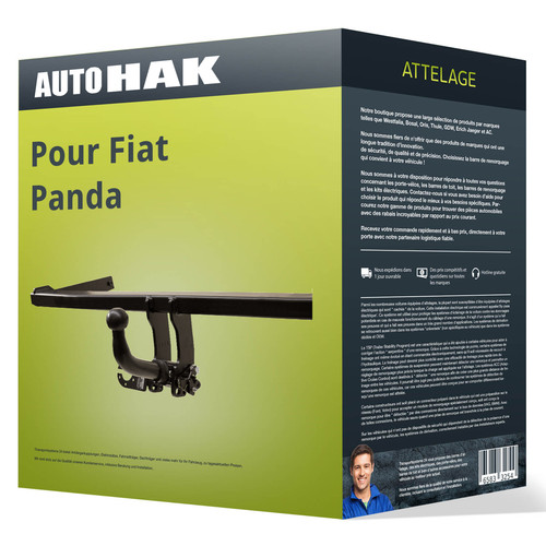 Attelage pour fiat - fiat, panda