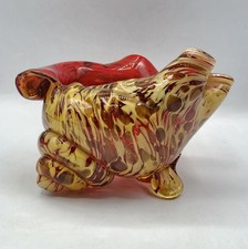 Coupe coquillage conque verre