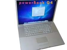 Apple Pc powerBook G4 80 gb de disque , ram 4 gb