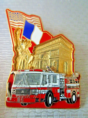 Big pin pompiers new york - pin's,