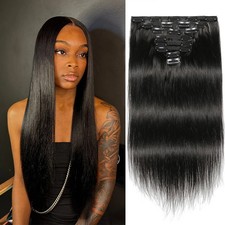 Straight Clip In Hair