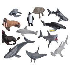 12/Set Figurine Requin Baleine
