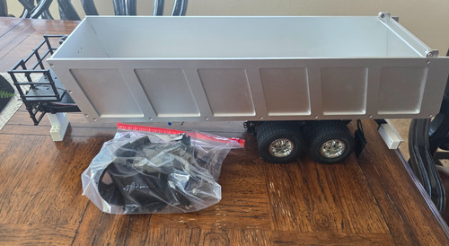 Tamiya style dump trailer - tamiya, 1/14