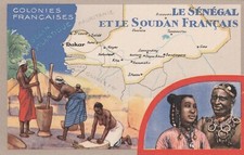 Image chromo CIRAGE LION NOIR / PUBLICITE / Senegal et Soudan Colonies Française