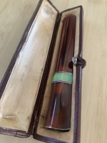 Fume cigarette ambre argent - cigarette,