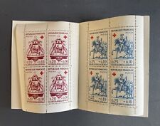 Rare carnet de timbre croix-rouge publicité collection philatélie