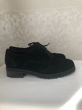 Chaussures Richelieu Daim noir Texto P.37 Comme Neuves