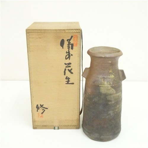 Vase ikebana japonais bizen - ikebana,