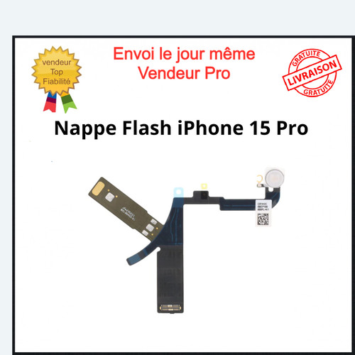 Nappe flash iphone pro - iphone, 15
