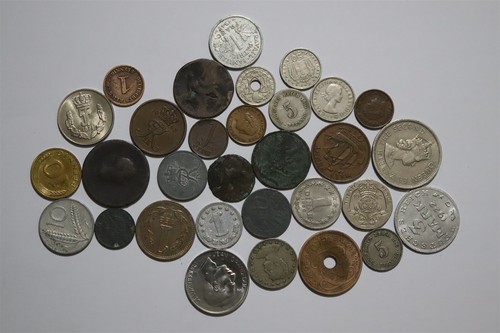 World old coins - world, utility